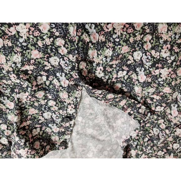 Levi's Women's Shirt Crop Tops Puff Sleeve Square Neck Size X Large Gree… - Picture 11 of 11